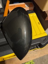 CARBON FIBRE MIRROR CAPS COVERS REPLACEMENT FOR FORD FIESTA ST ZETEC S MK7 08-17