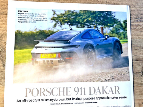 Porsche 911 dakar - porsche, "future