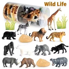 Safari Animals Figures Toys