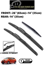 For Honda Jazz MK3 2008-2020 Windscreen Wiper Blade Set Front 26"14" Rear 14"New
