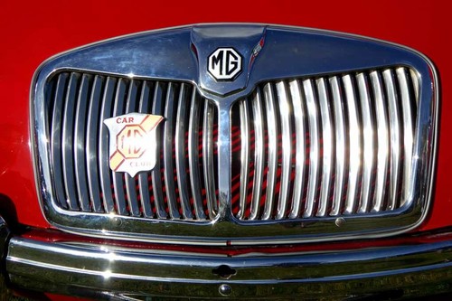 Classic sports car - car, front