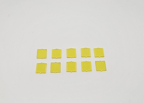 Lego trans yellow - trans-yellow, glass
