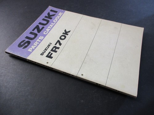 Suzuki fr70 1973 - 1973-on, parts