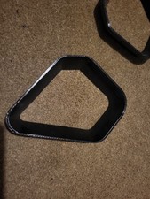 Pair Of St150 Fiesta Mk6 Mk6.5 Large Modded Grill Intake Vents 3d Printed