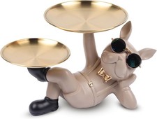suruim Resin Bulldog Statue