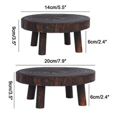 NEW Wooden Plant Holder Flower