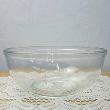 Pyrex Clear Glass Bowl Extra Large 3l Round  Cooking Baking Serving Kitchen Dish