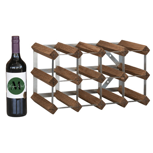 Wine rack holds bottles - holds,