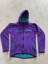 Vintage Karrimor Size XL Purple Blue Fleece Zip Jacket 90's Men Ladies Polartec
