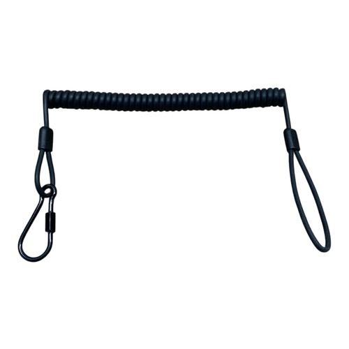 Lanyard made with kevlarcoiled - made,