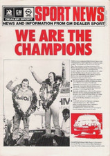 Vauxhall Opel Sport News