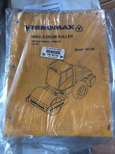 JCB VIBROMAX VM 106 SINGLE DRUM ROLLER SERVICE MANUAL P/N SM-96106