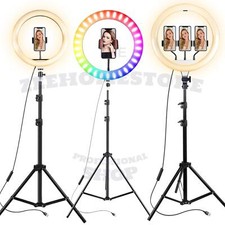 Led ring light with - 12",