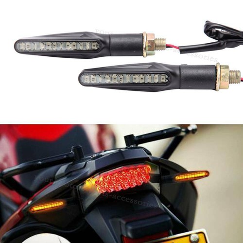 Led flowing motorcycle - flowing,