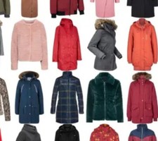 Ladies Womens Winter Coats Various Sizes - Job Lot 4kg