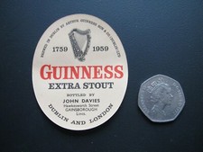 Guinness Extra Stout Label