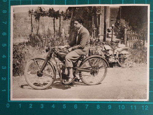 Mens photo moto - photo, guzzino
