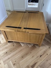 Storage Coffee Table Oak With