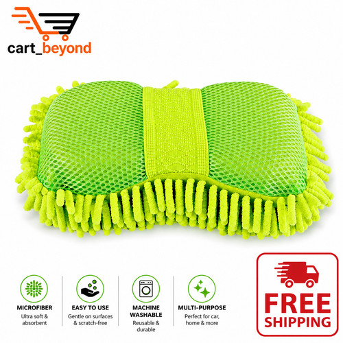 Microfiber car wash sponge - microfiber,