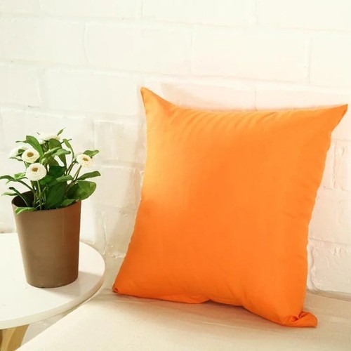 Colorful plain dyed cushion - colorful,