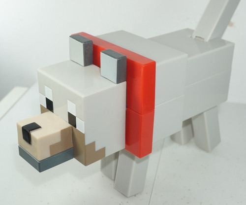 Mattel minecraft fusion wolf - fusion,
