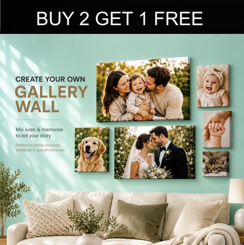 Personalised photo canvas - personalised,