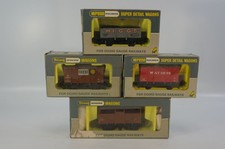 A Set of Four Wrenn Wagons