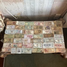 87 Mixed World Banknotes