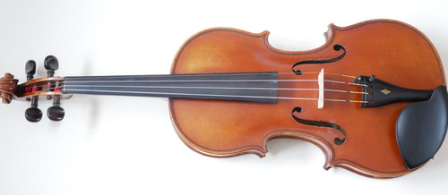 French violin labelled - , fait