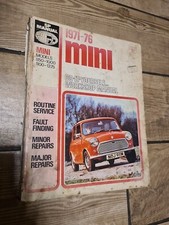 Mini 850-1000, 1100-1275cc 1971-1976 SP MANUAL. Workshop Manual 