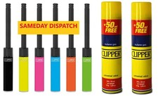 CLIPPER Gas Fuel Fluid Refill 300ML+Clipper Tube Lighter High Quality Butane Gas