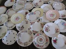JOB LOT 20  MISMATCH CHINA  TEA PLATES IDEAL FOR  PARTIES/WEDDINGS/TEAROOM