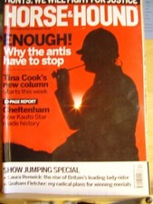 HORSE AND HOUND MAG MARCH 2009