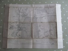 VINTAGE OS MAP OF HATFIELD