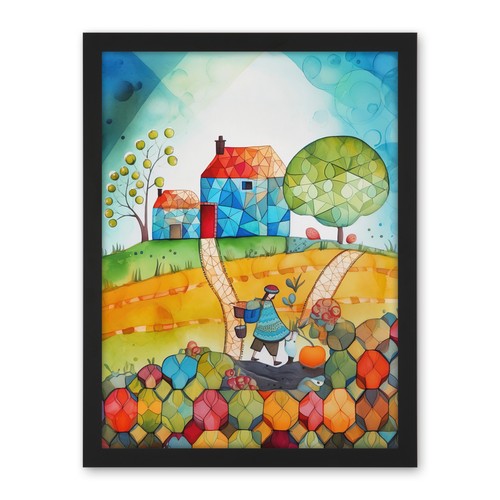 Farmer heading home - farmer,
