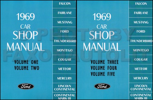 1969 ford shop manual - ford,