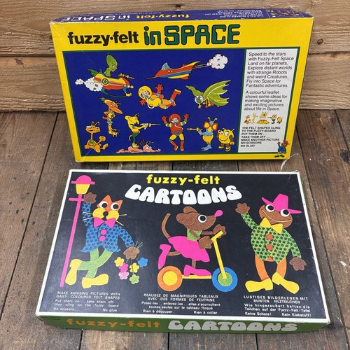 Fuzzy felt vintage - vintage, sets