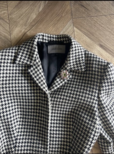 Jaeger dogtooth lined blazer - lined,