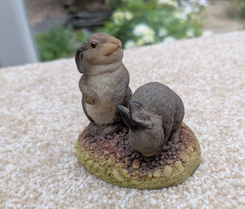 Rabbit duo ornament - duo, arden