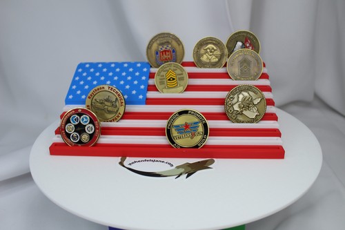 Challenge coin display 3d - coin,