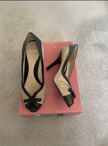 Cream stiletto topshop ladies - topshop,