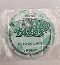 1996 walkers world tazos new