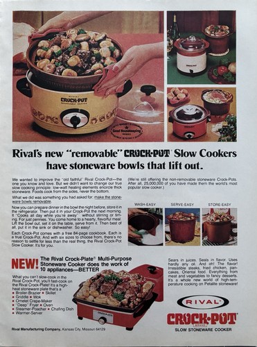 1977 rival crock pot - 1977,