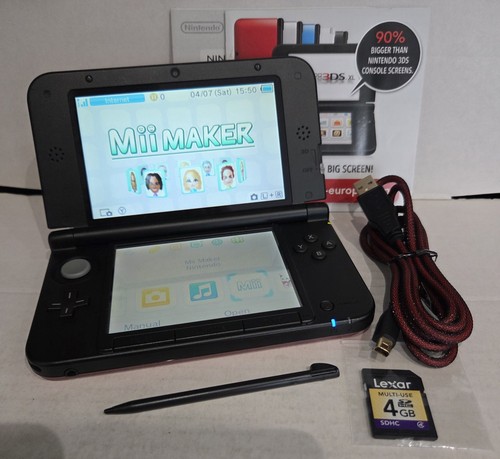 Nintendo 3ds console red - console,