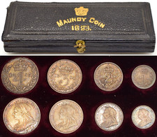Silver Maundy Coin Set 1893