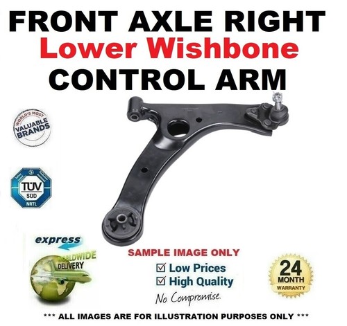 Front axle right lower - front,
