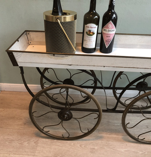 Serving trolley tea - serving,
