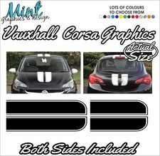 VAUXHALL CORSA Bonnet Stripes