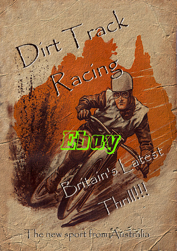 Speedway retro style - speedway,
