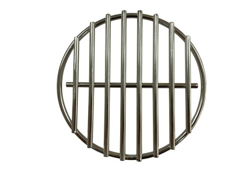 Stainless steel round bbq - steel,